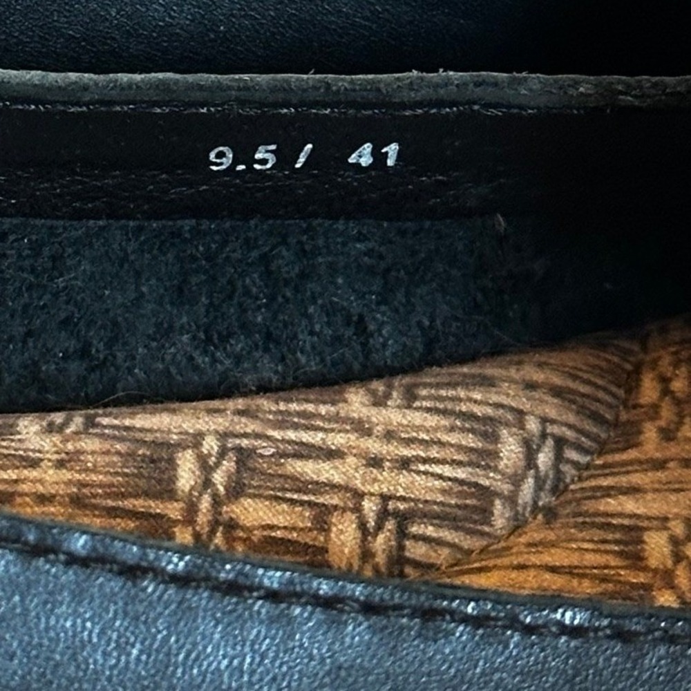 Born Black Leather Loafers Women's 9.5 / 41 - Picture 5 of 5